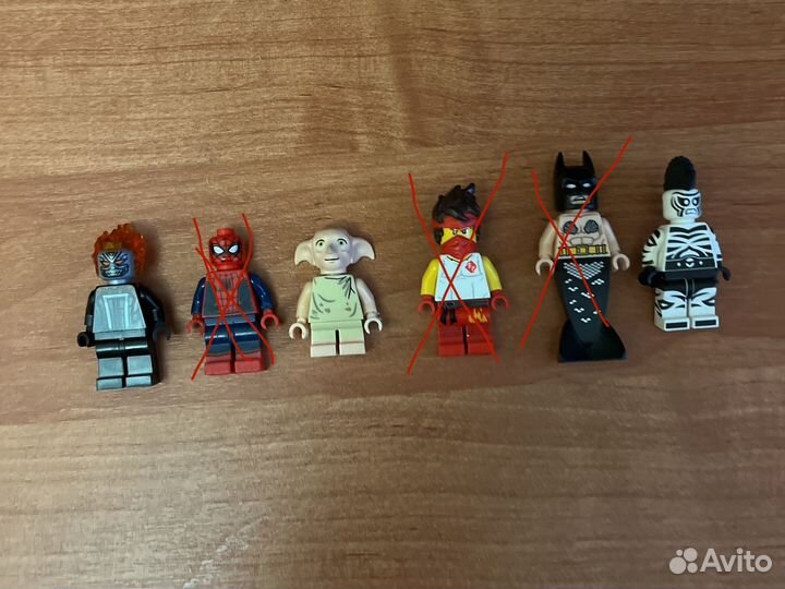Мини фигурки lego