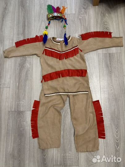 Костюм индейца 116
