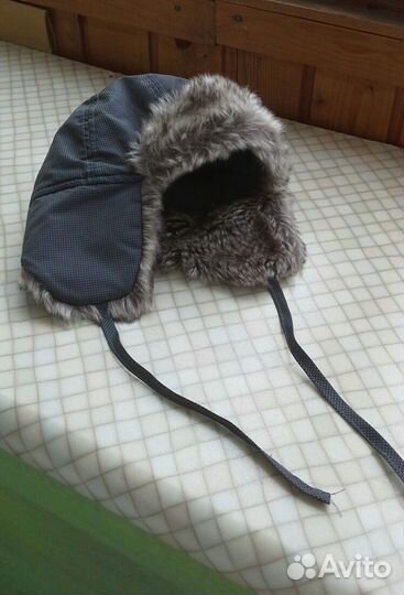 Шапка-ушанка /на 1 годик