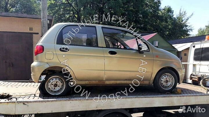 Двери на Дэу Матиз. Разбор