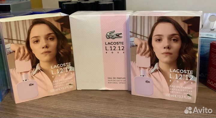 Туалетная вода Lacoste l.12.12 rose 100 ml