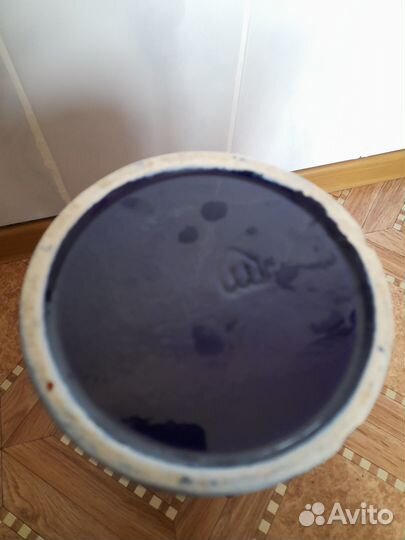 Фарфоровая напольная ваза высотой 36,5 см СССР