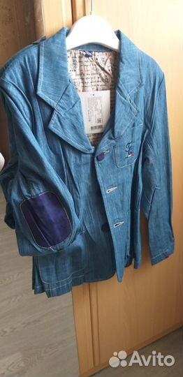 Детский джинсовый пиджак