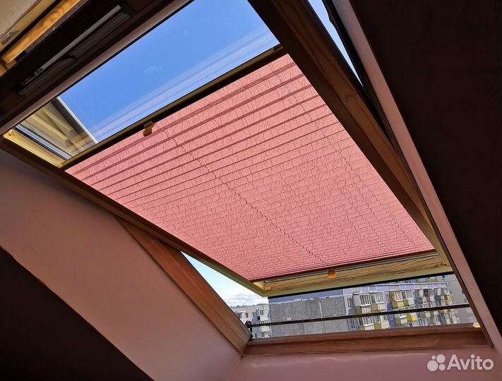 Шторы на мансардные окна