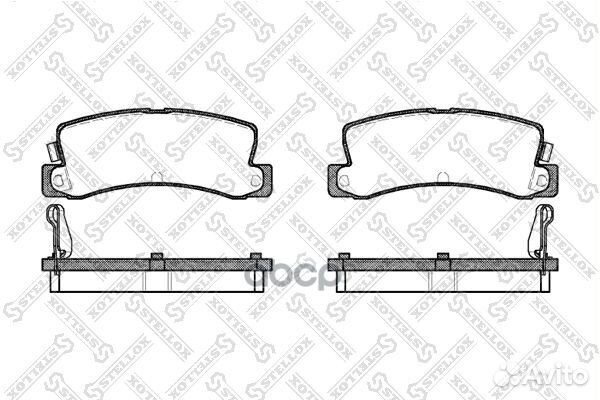 225 004-SX 214 04FDB848572182B колодки диск