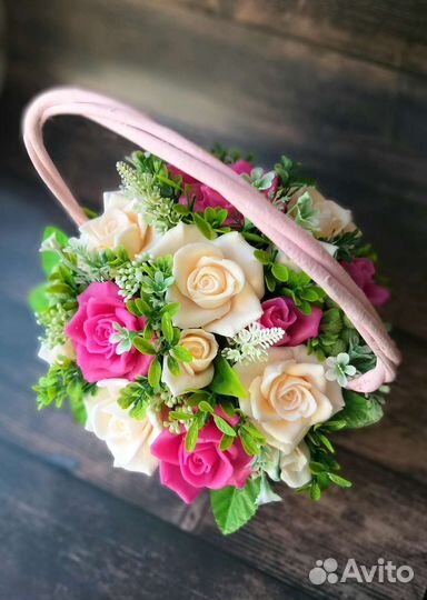 Букеты из мыла ручной работы