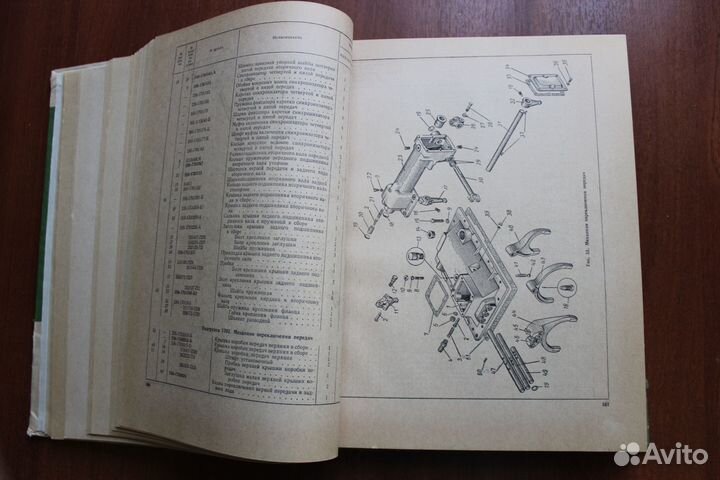 Каталог деталей автомобиля маз-500А, 503А,504А1971