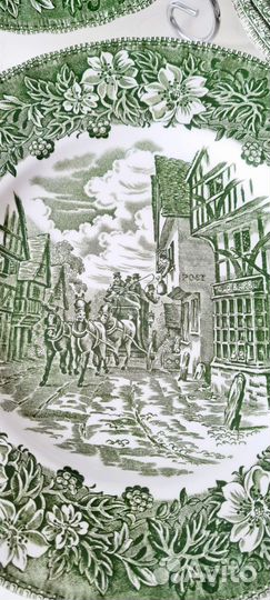 Англия. Тарелки Royal Tudor