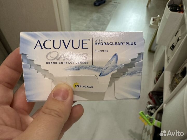 Линзы Acuvue oasys -3.50