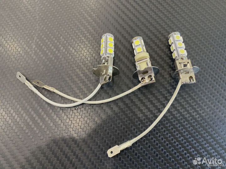 Светодиодная лaмпа белая Н3 12V