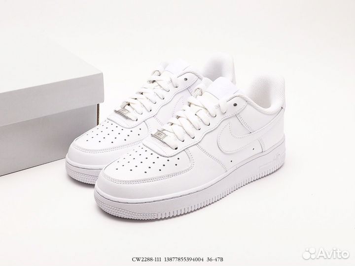 Кроссовки Nike air force 1 low Белые 36-45