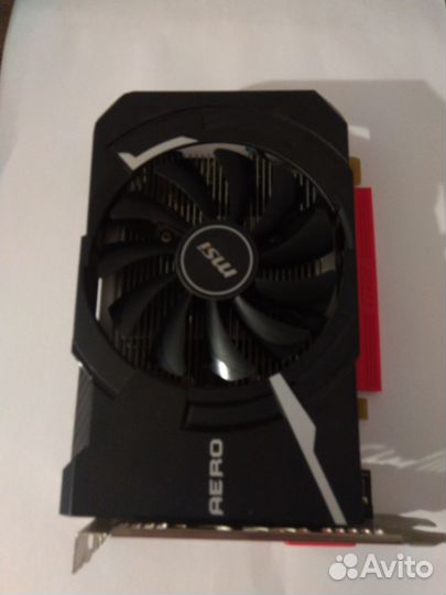 Видеокарта msi amd radeon rx 550 aero itx oc 2gb