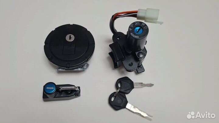 Замок зажигания (комплект) Kawasaki KLX250 KL250 K