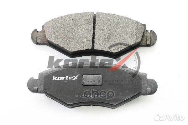 Колодки тормозные дисковые перед KT1500STD kortex