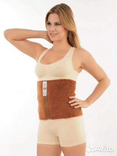 Пояс из верблюжей шерсти от боли в спине morteks