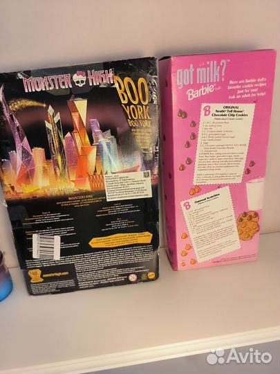 Кукла Монстер Хай и Барби 90х