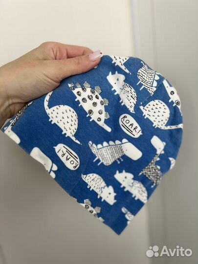 Шапка и снуд детская трикотажная