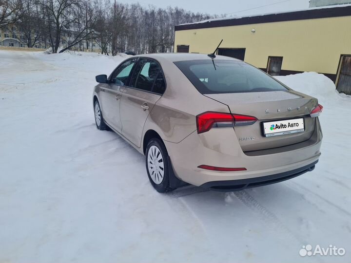 Skoda Rapid 1.6 МТ, 2020, 67 000 км