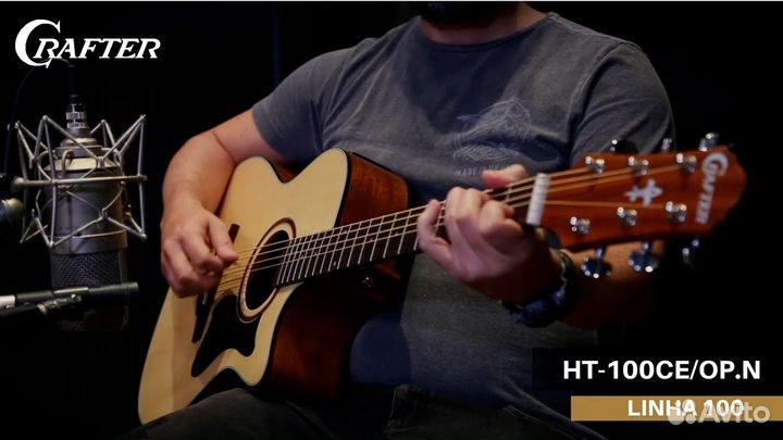 Crafter HT-100CE/ новая электроакустическая гитара