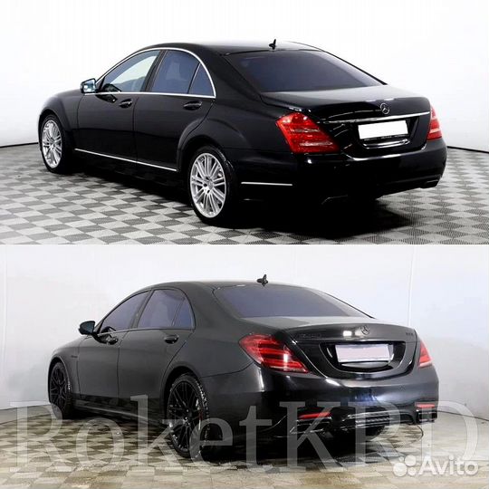 Рестайлинг Mercedes W221 в Mercedes W222 Maybah