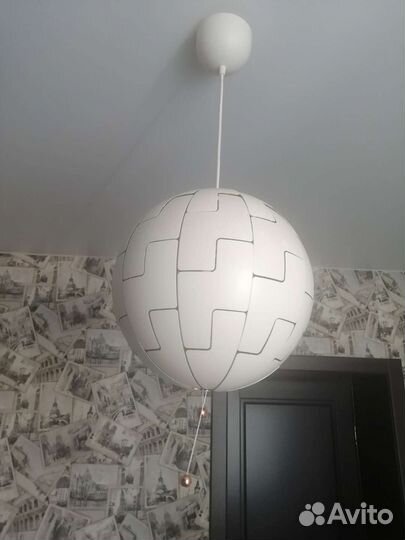 Люстра бу IKEA