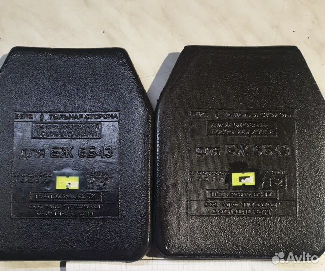 Боковые плиты 6б45 6 класс защиты ратник