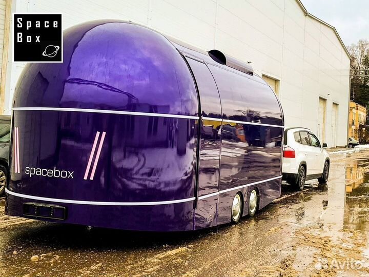 Фудтрак, Торговый павильон