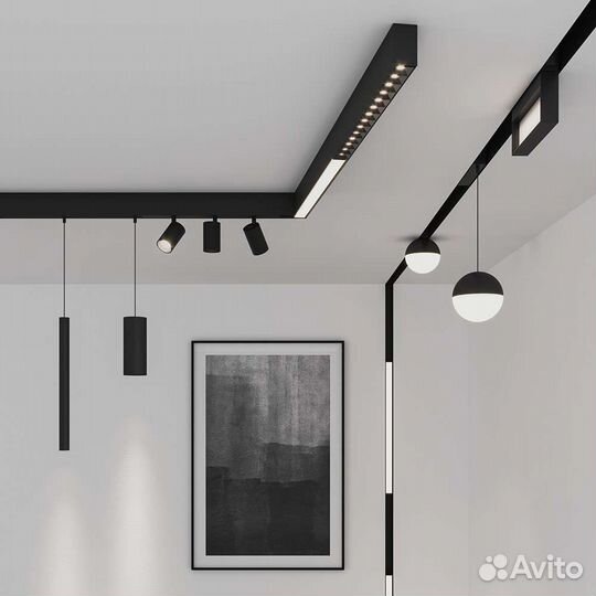 Установка люстр