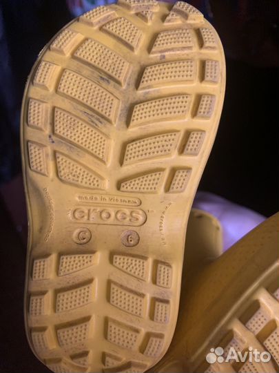Резиновые сапоги crocs