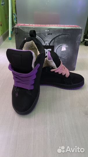 Зимние кеды dc shoes