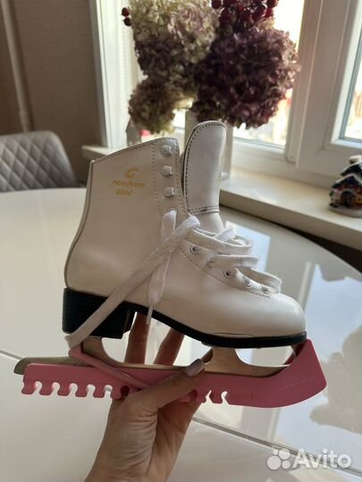 Коньки graf montana gold 33 размер