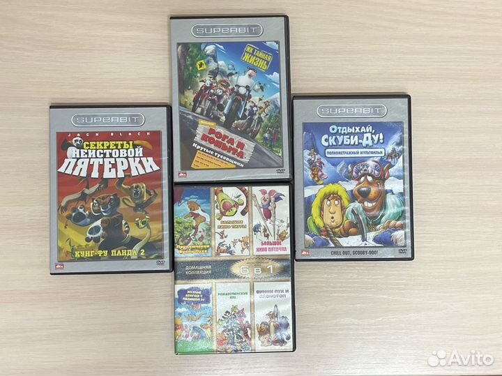 Dvd диски мультфильмы