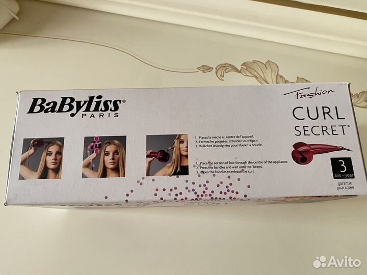 Плойка для волос babyliss curl secret