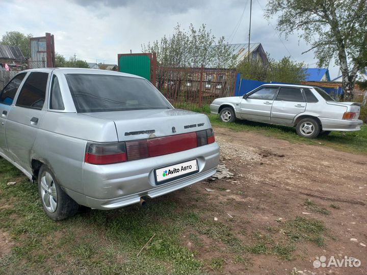 ВАЗ 2110 1.6 МТ, 2004, 190 000 км