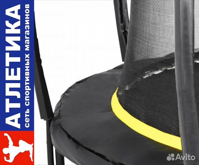 Батут c зaщитной cеткoй 10FT