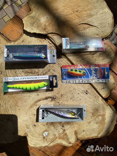 Воблеры pontoon 21, daiwa, yu-zuri, lucky craft