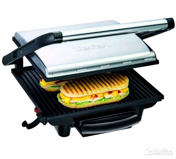 Электрогриль tefal panini grill GC241D38
