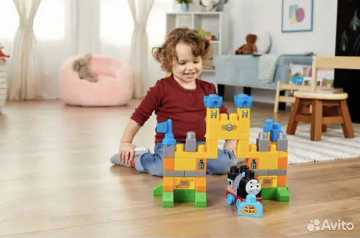 Паровозик томас конструктор Mega Bloks