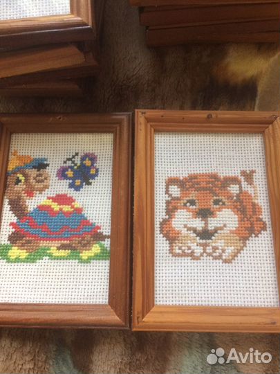 Готовая вышивка крестом