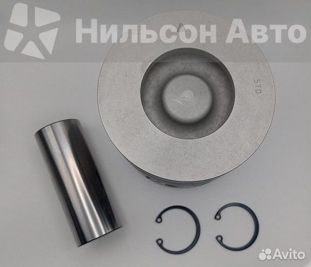 Поршень nissan diesel MK210, FE6, 3 кольца, Teikin