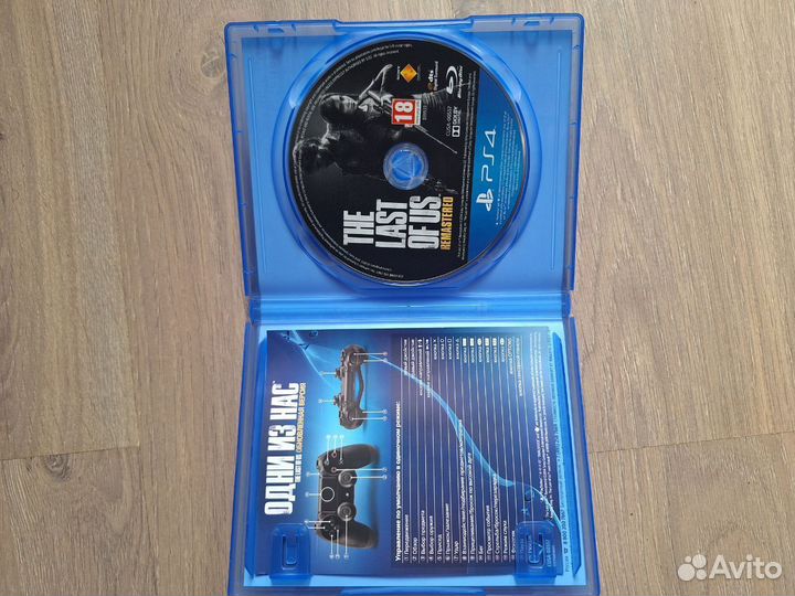 The last of us part 1 remastered ps4 диск