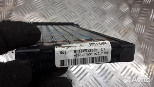 Электрический радиатор отопителя (тэн) citroen C4