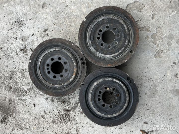Шкиф коленвала bmw e65/e66 n62b44 n62b36