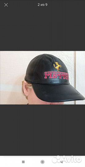 Кепки кожаные Ferrari,Citroen