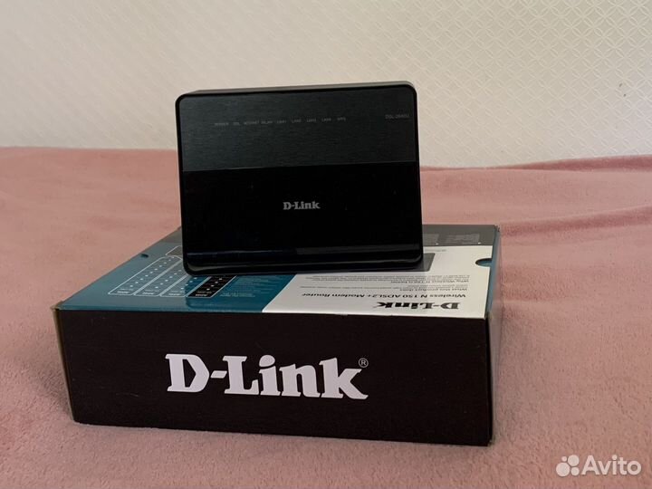 Adsl WiFi роутер D-Link DSL-2640U