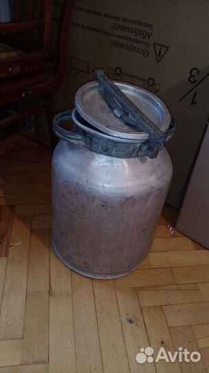 Фляга алюминиевая бу 40л