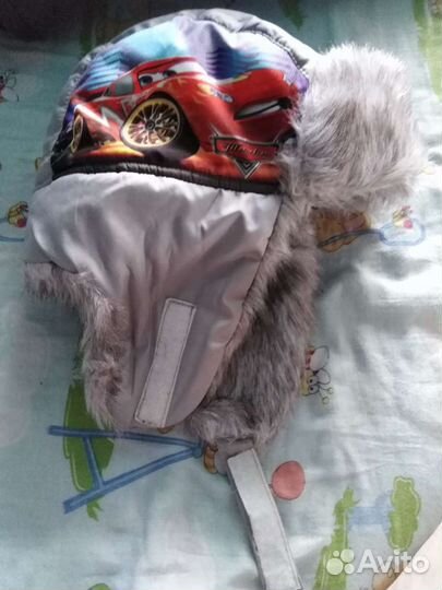 Шапка ушанка детская