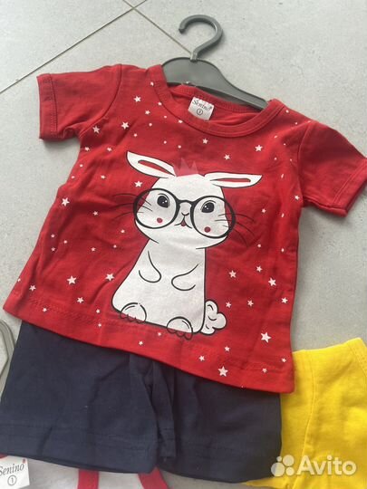 Костюм шорты и футболка