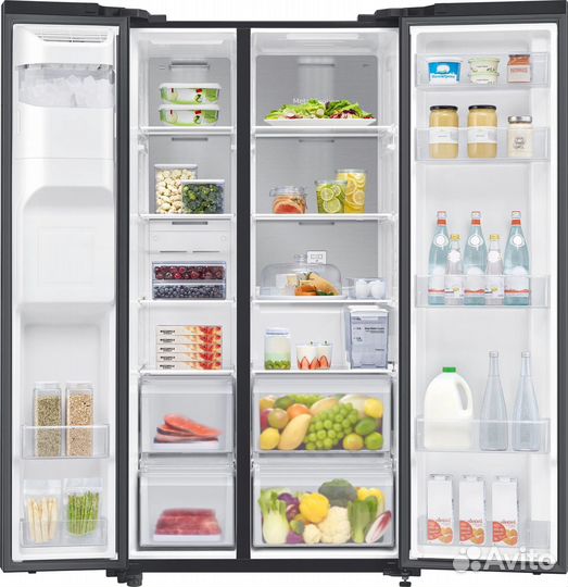 Новый премиальный Samsung RS64R5331B4 гарантия 1г