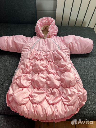 Зимний конверт на выписку